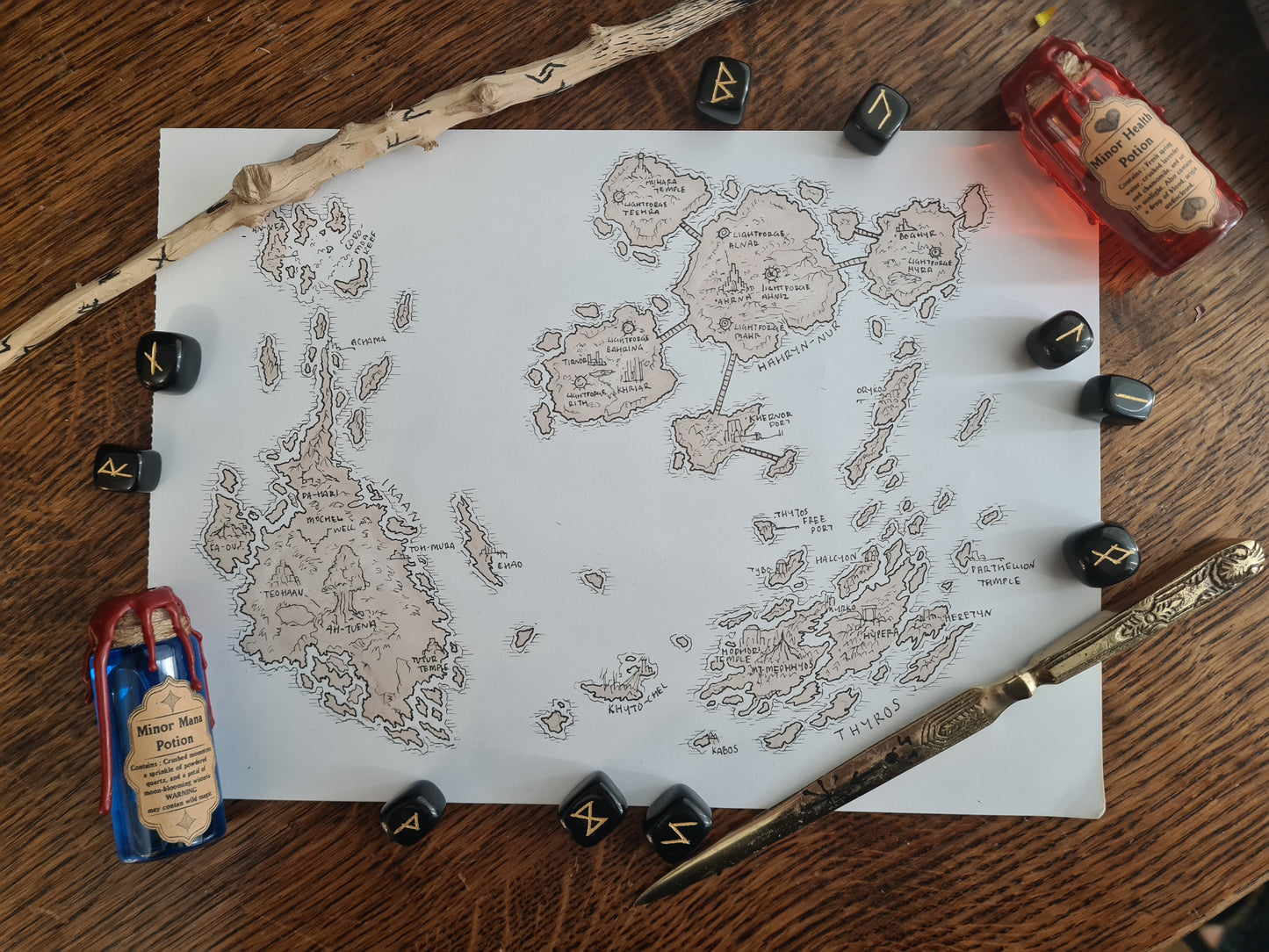 Custom Fantasy Map