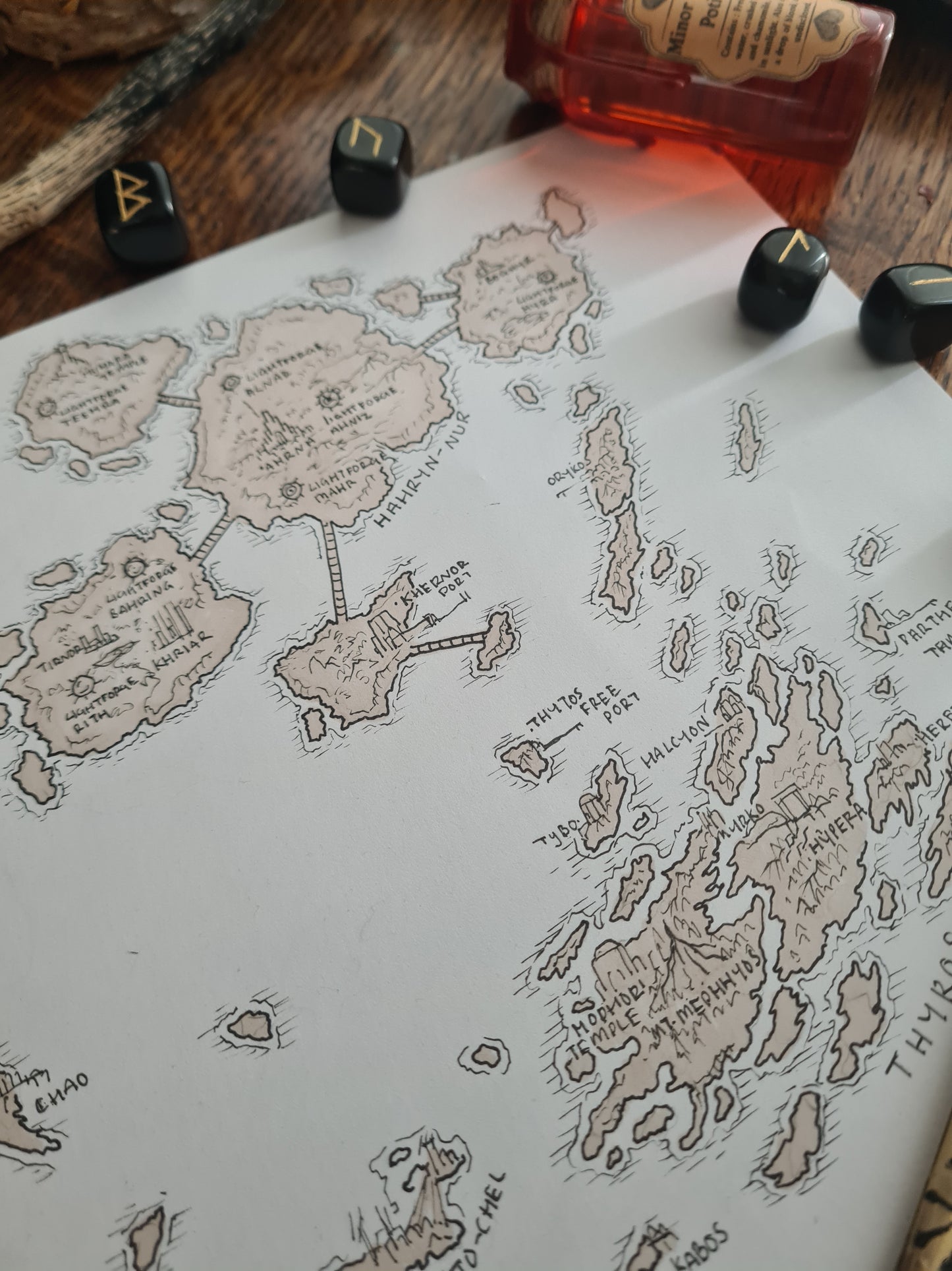 Custom Fantasy Map